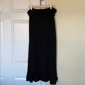 Fold Over Maxi Skirt